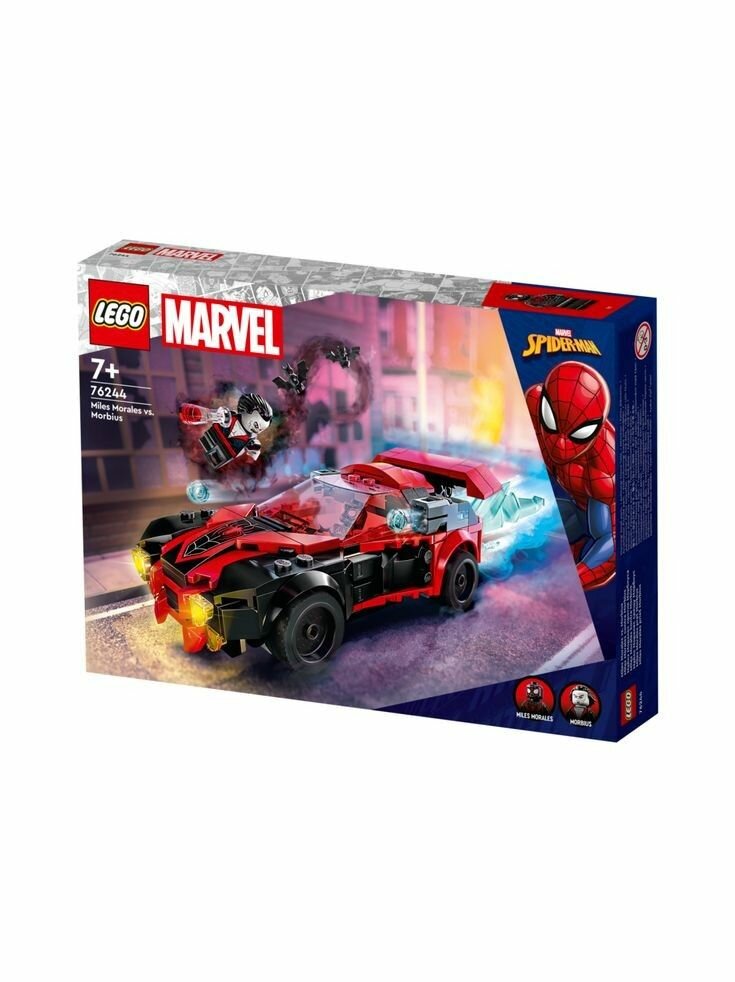 LEGO Super Heroes 76244 Майлс Моралес против Морбиуса