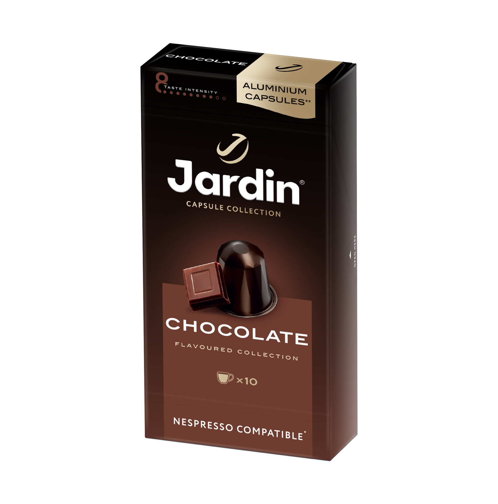 Кофе в алюминиевых капсулах Jardin Chocolate, 10 шт.