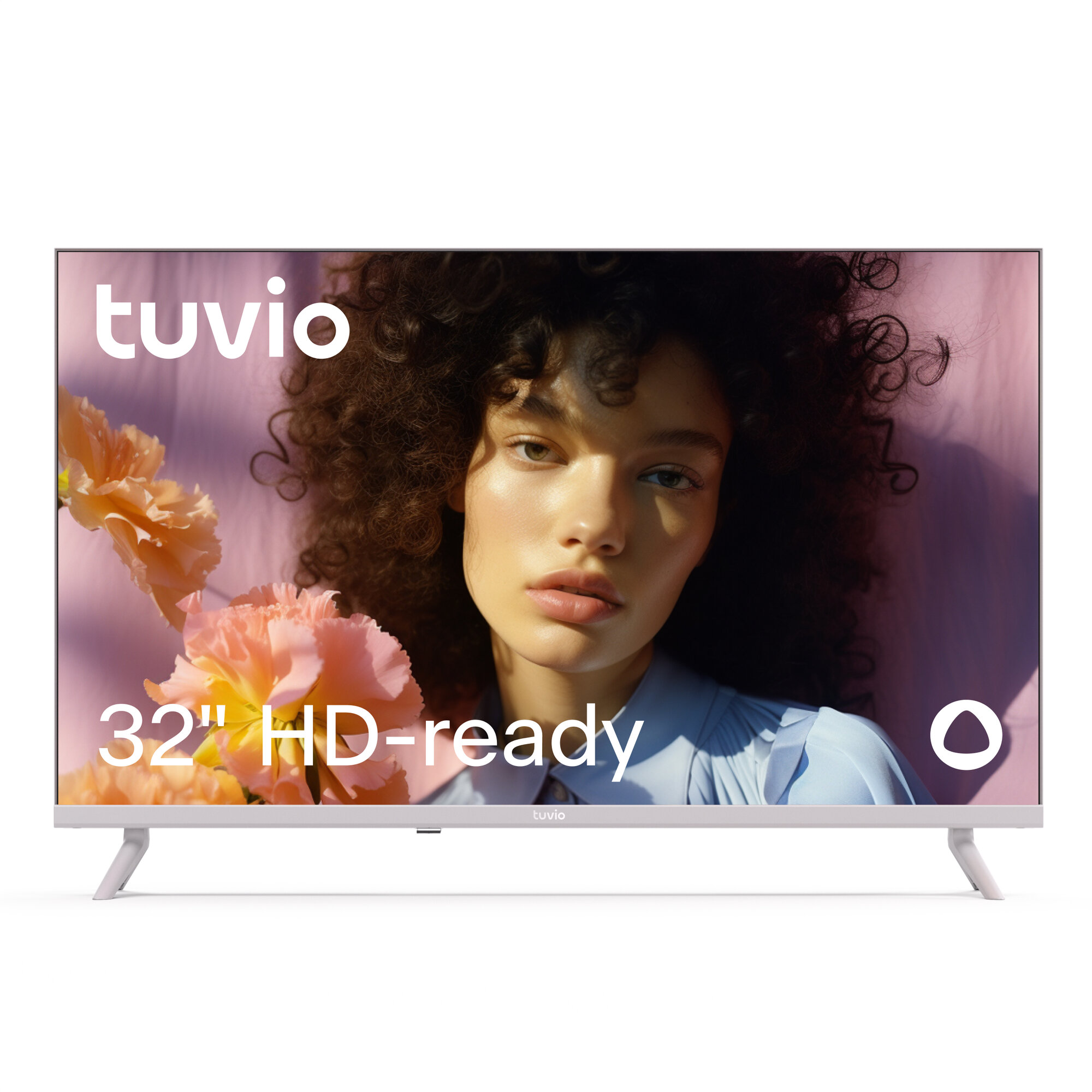 32” Телевизор Tuvio HD-ready DLED Frameless на платформе YaOS, TD32HFWEV1, белый