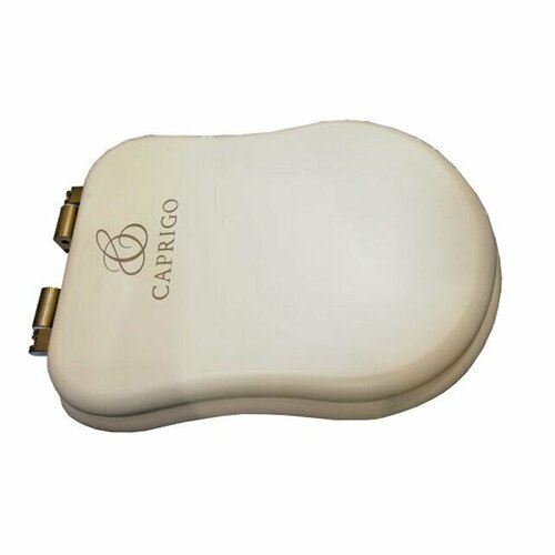 Сиденье для унитаза BORGO с механизмом плавного закрывания петли бронза KFE-BB-B231