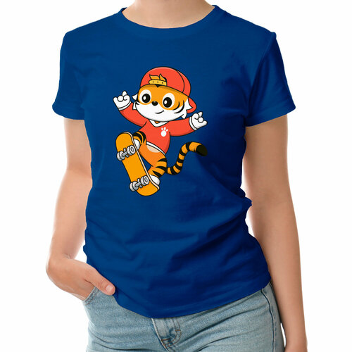 фото Футболка roly, размер xl, синий