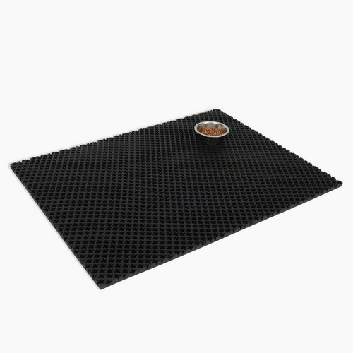 Коврик для животных EVA ячеиистый 60 х 80 см черный 1019₽