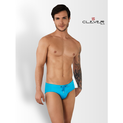 фото Плавки clever moda, размер 46, голубой