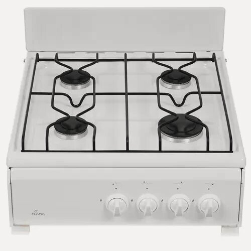 Изображение товара Настольная плита Flama ANG 1402 W 50 см, 4 конфорки, белый