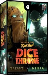 Настольная игра Dice Throne (Трон кубов). Первый сезон. Treant vs Ninja на английском языке