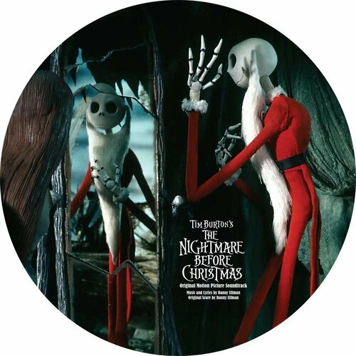 various tim burton s the nightmare before christmas 2lp ost picture disc виниловая пластинка VARIOUS - TIM BURTON'S THE NIGHTMARE BEFORE CHRISTMAS (2LP ost, picture disc) виниловая пластинка