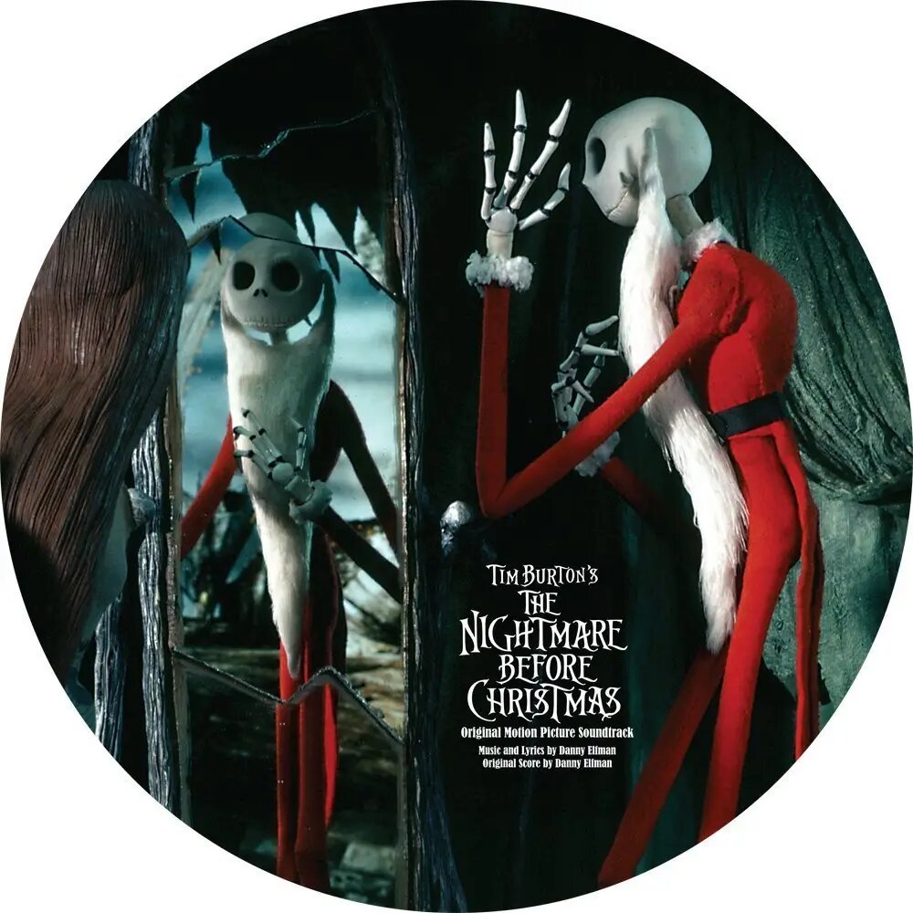 VARIOUS - TIM BURTON'S THE NIGHTMARE BEFORE CHRISTMAS (2LP ost, picture disc) виниловая пластинка