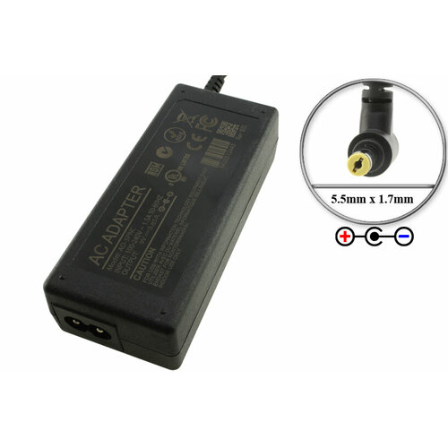 Адаптер блок питания 9V 085A 55mm x 17mm отр пол AD-5 AD-5UL AD-5PNW отд шнур для пианино фортепиано синтезатора Casio 1660₽