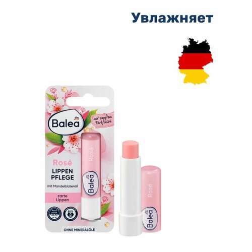 Бальзам для губ Balea Rose с пчелиным воском и витамином Е 48гр 480₽