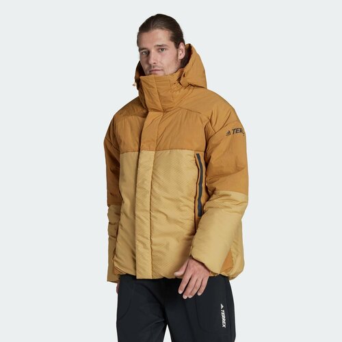 фото Куртка adidas, размер l, оранжевый