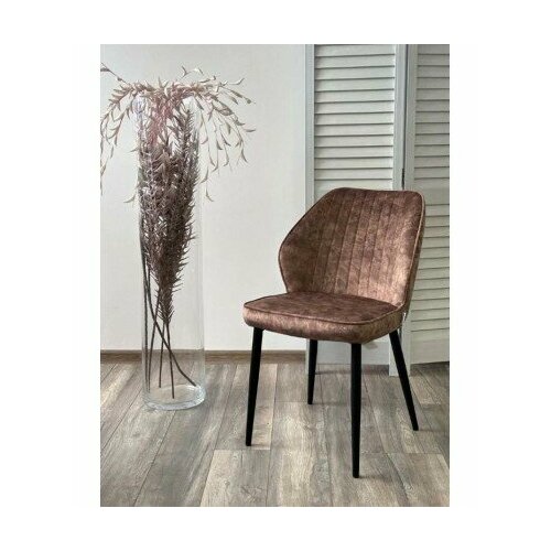 Стул VENA, цвет FIESTA Шоколадный, велюр 