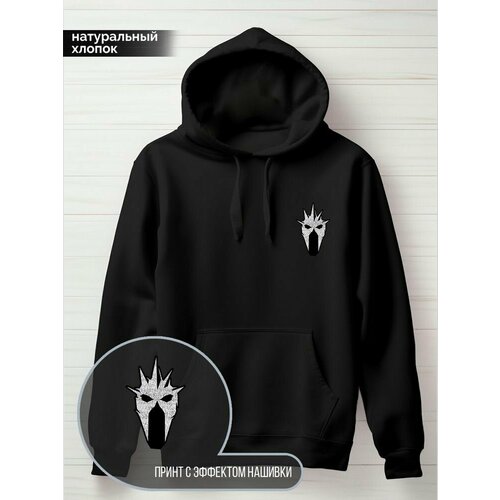 фото Худи hypnotica, размер 2xs, черный