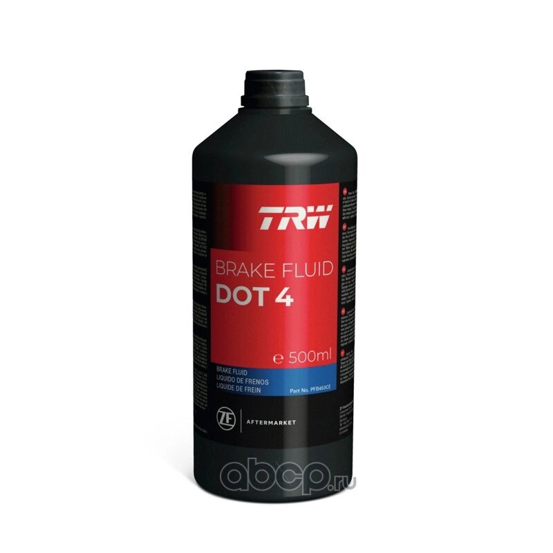 Жидкость тормозная TRW Brake Fluid DOT4 500 мл PFB450SE