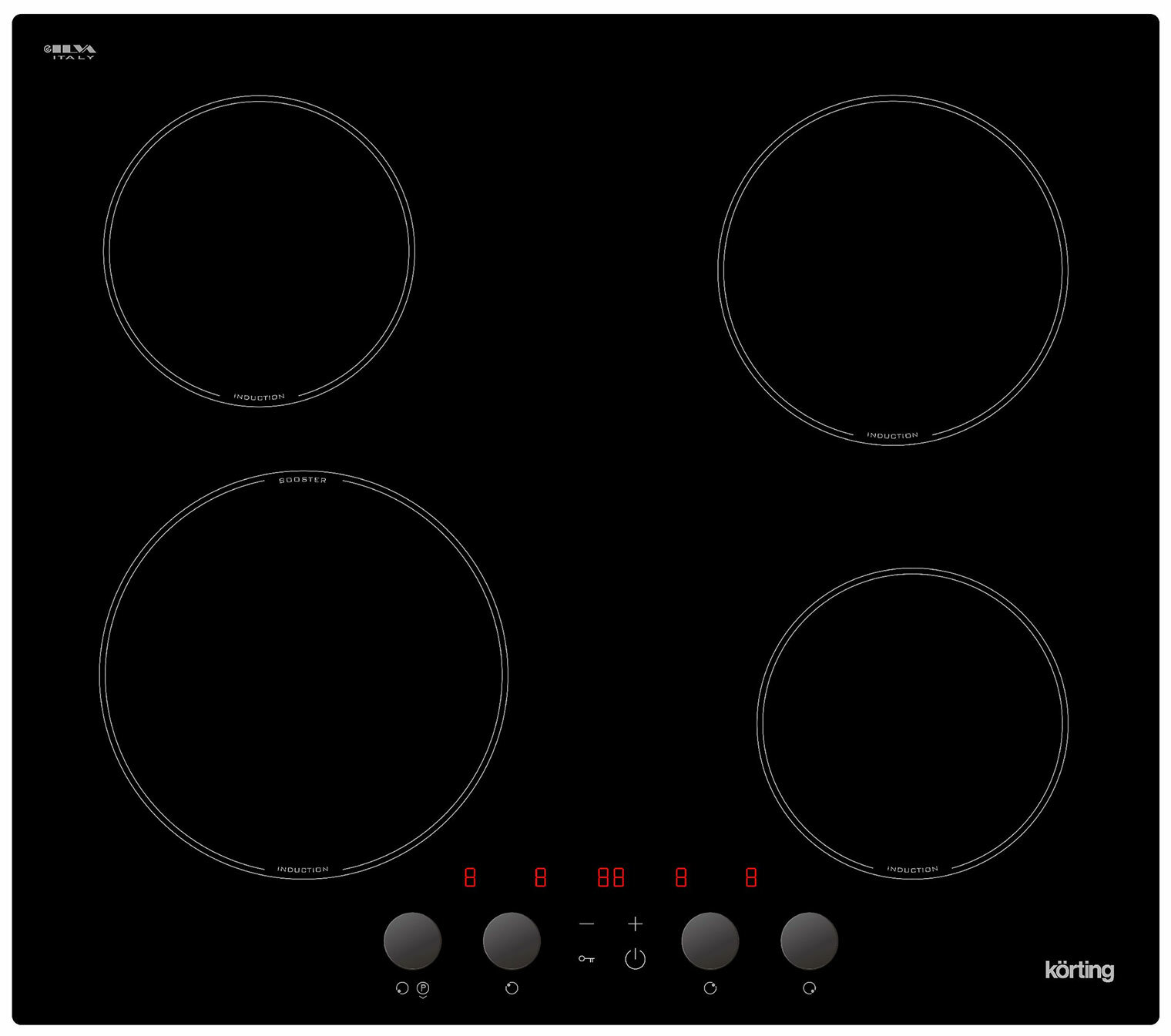 Встраиваемая электрическая варочная панель Korting HI 61071 KB