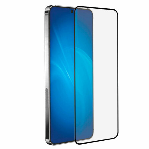 закаленное стекло 3d с цветной рамкой fullscreen для samsung galaxy s10 lite df scolor 64 black Защитное стекло DF для Samsung Galaxy S24 Full Screen + Full Glue Black Frame sColor-142