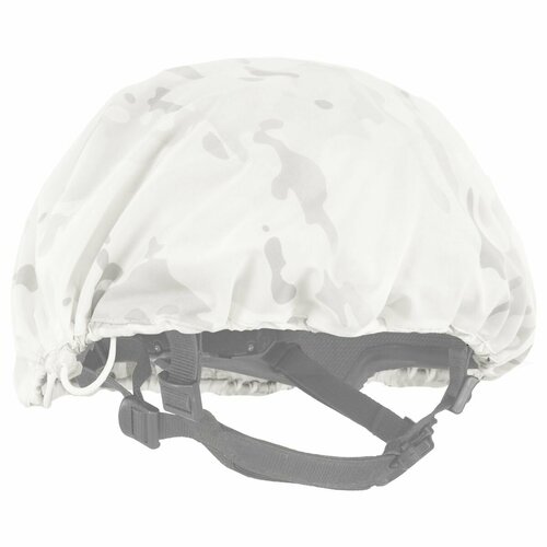 Зимний маскировочный чехол для шлема "Снежок"