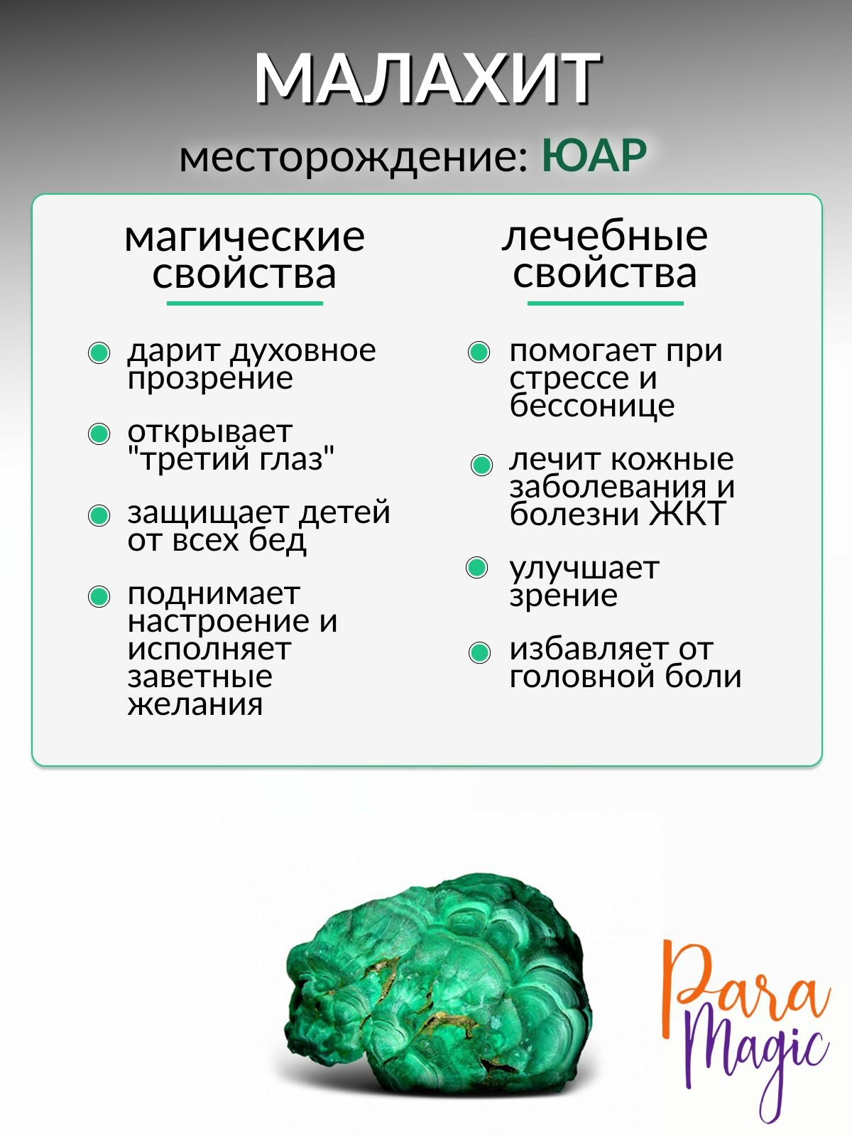 Малахит срез ХL, натуральный камень, фракция 3,5-9см