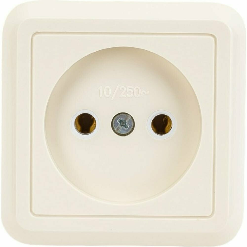 фото Розетка 2-м ОП Оптима РА10-373 10А IP20 без заземл. с монтаж. пластиной бел. Кунцево 8009