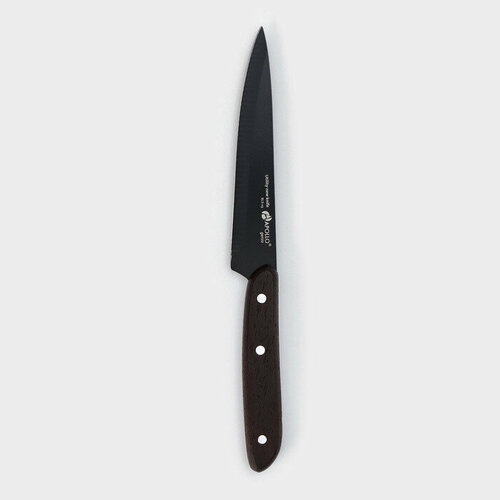 Apollo Нож кухонный универсальный Genio BlackStar, лезвие 11 см
