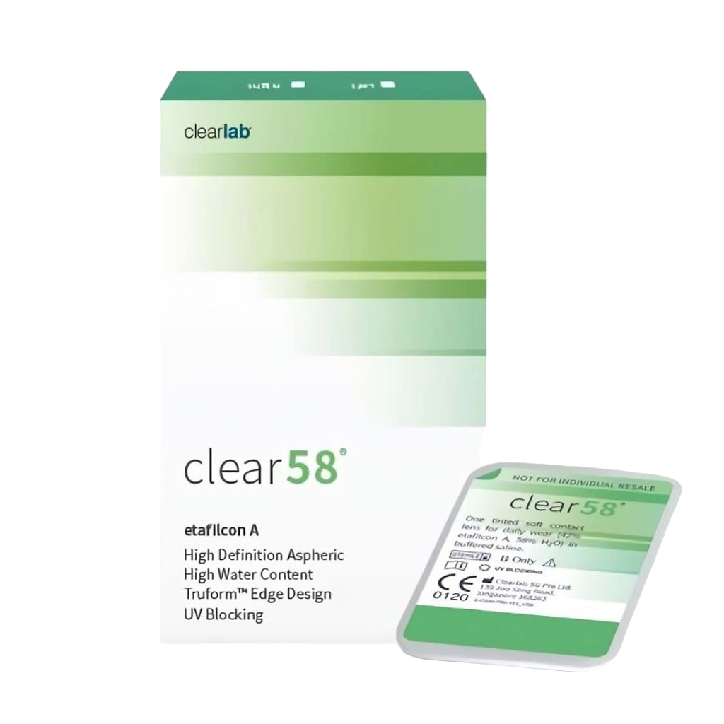 Clearlab Clear 58 (6 линз) SPH -1.50 BC 8.3