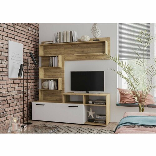 Стенка в гостиную Евро крафт 8568₽