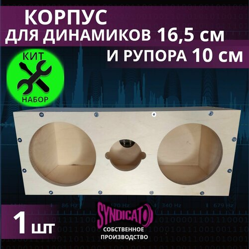 Набор для сборки корпуса под динамики 165 см и рупор 10 см 310000₽