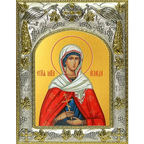 аглаида мученица икона на холсте Икона Аглаида Римская мученица