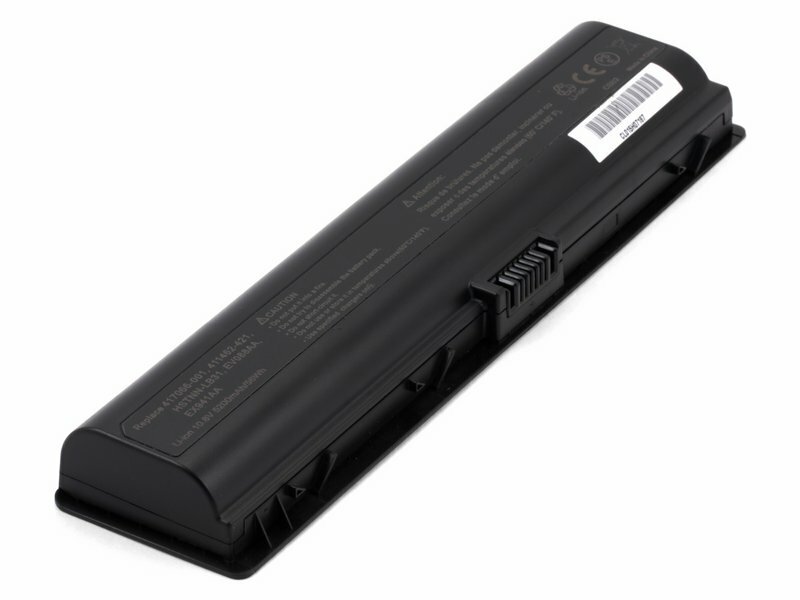 Аккумуляторная батарея для ноутбука HP Pavilion dv2600 10.8V (5200mAh)