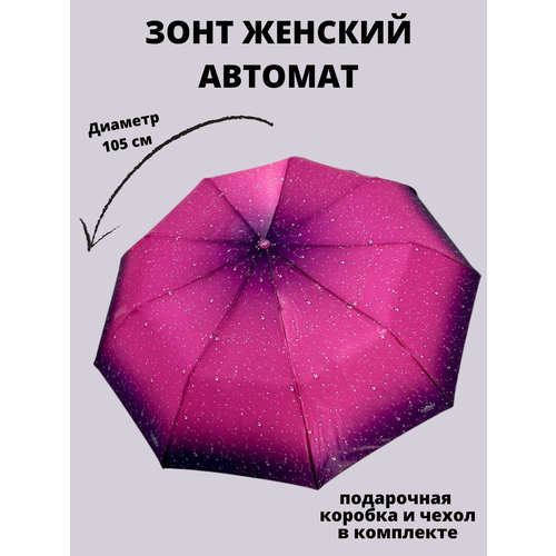 Мини-зонт GALAXY OF UMBRELLAS, фиолетовый