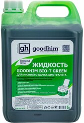 Goodhim Жидкость для нижнего бачка биотуалета BIO-T GREEN, 5 л 50712