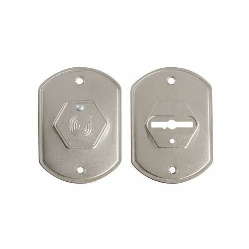 фото Накладки сувальдные гардиан крашен. ГН 20 /пара/, плоская /20511/