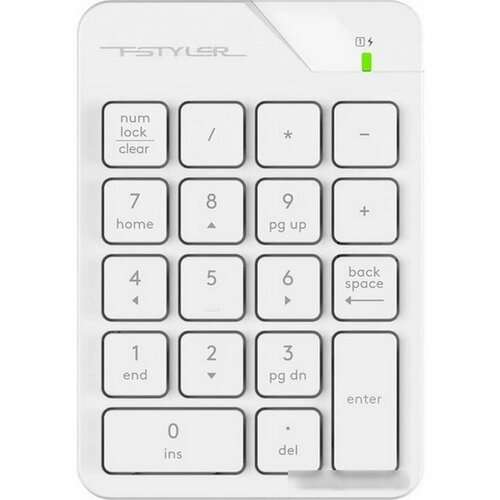 Числовой блок A4Tech FGK21C белый 249400₽