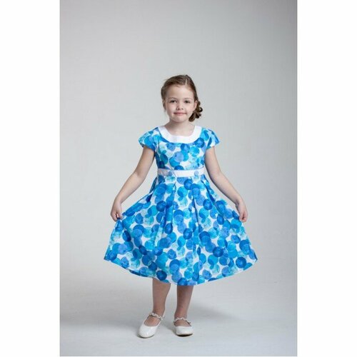 Платье LP Collection, размер 98/104, голубой