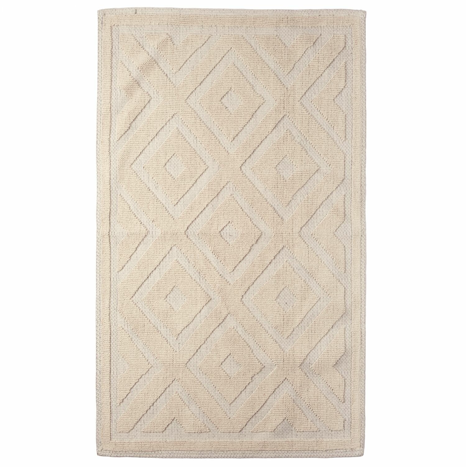 Ковер Cotton Rugs Cage ZF 5 Cream 0.6*1м