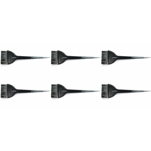 KAIZER Кисть для окраски волос широкая 55 мм, 804002, 6 шт