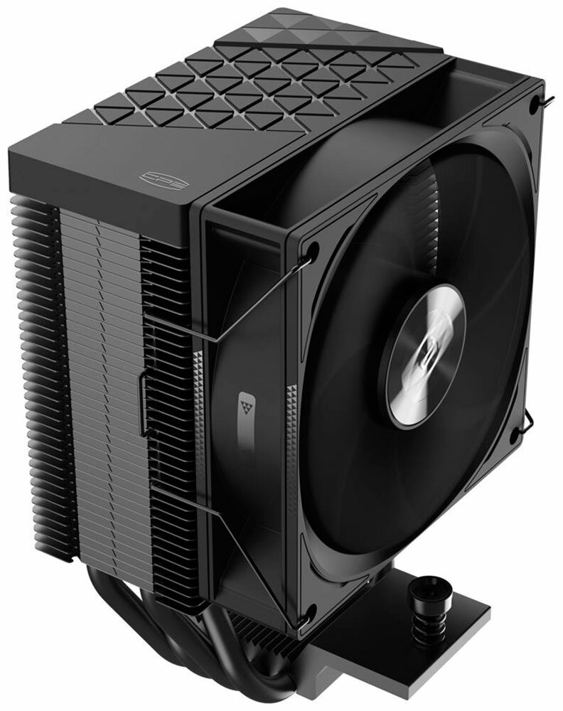 Кулер PCCooler S115X/1200/1700/AM4/AM5 (90mm Fan, 650-2200rpm, 39.6CFM, 28.3dBA, 4-pin PWM) - фото №4