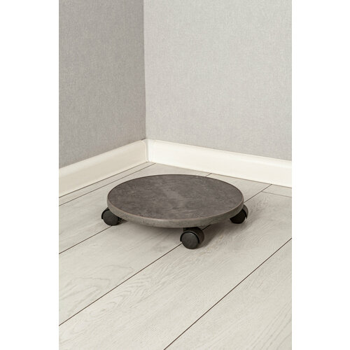 Круг средний цемент темный