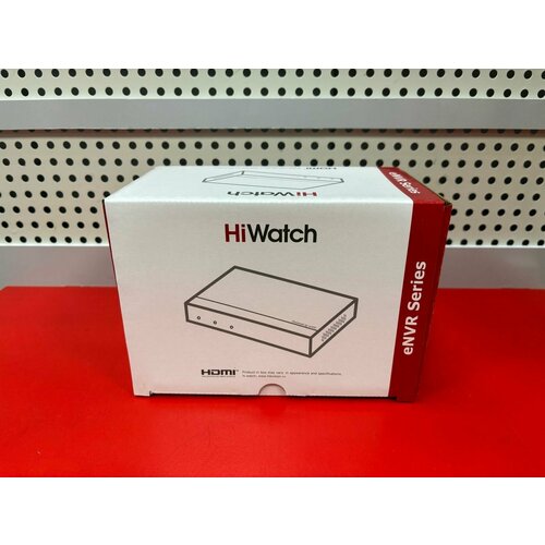 Hiwatch DS-N204EP(1TB). 4-х канальный IP-регистратор c 4-мя PoE интерфейсами