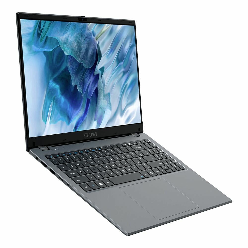 15.6" Ноутбук CHUWI GEMIBOOK PLUS, Intel N100 (0.8 ГГц), RAM 8 ГБ, SSD 256 ГБ, 1920x1080 IPS, Intel UHD Graphics, Windows 11 Home, CWI620-PN8N2N1HDMXX, серый, русская раскладка + мышь