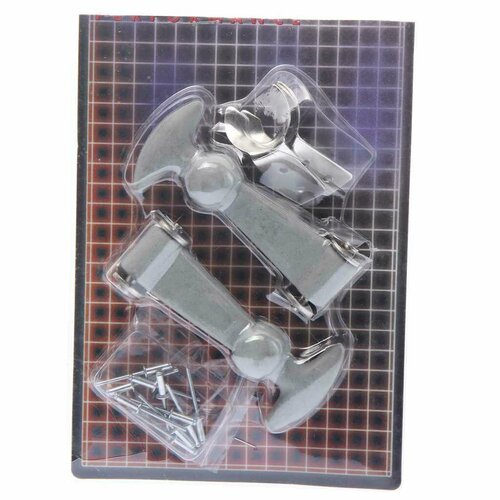 Замок багажника резиновый, серебро комплект, RS-01912, PRO SPORT