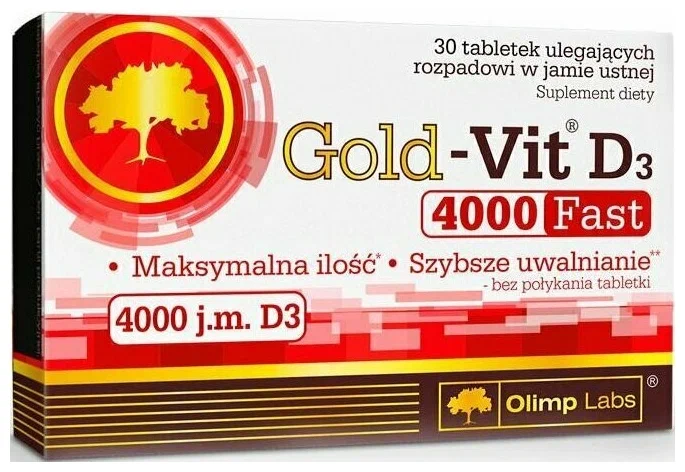 Olimp Gold-Vit D3 Fast 4000 (30 таб.)