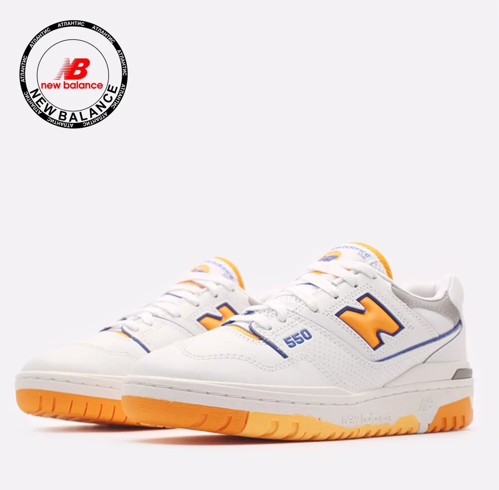 Кроссовки New Balance 550, размер 39 RU, белый — фото 1