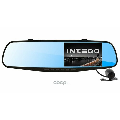 Зеркало с видеорегистратором INTEGO VX-410MR, HD, 2камеры, функция парковки