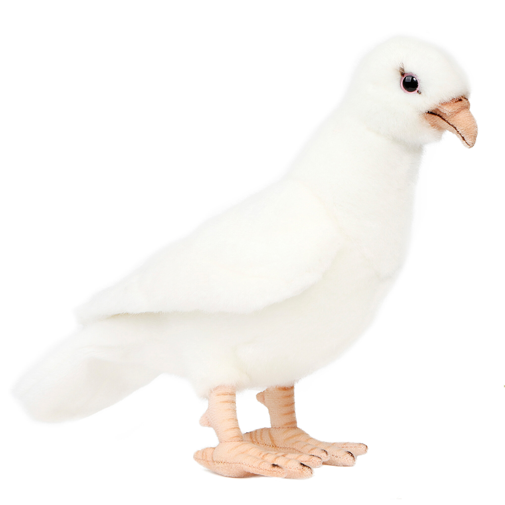 Реалистичная мягкая игрушка Hansa Creation 5434 Белый голубь, 20 см