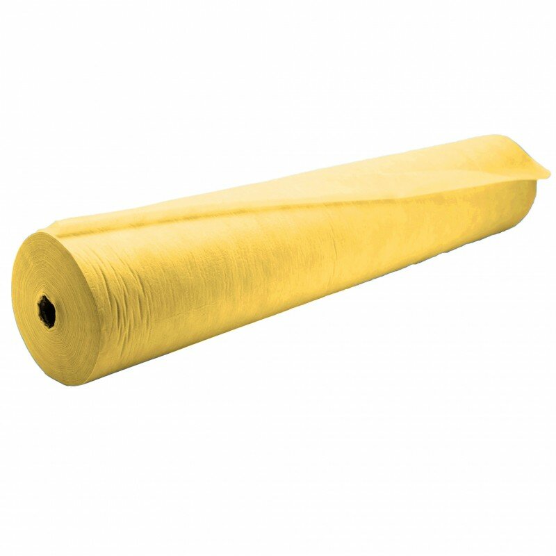 фото Простыни sms Эконом желтые 200х80 см 100 шт рулон