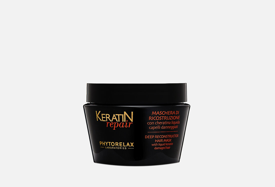 Маска для волос Phytorelax KERATIN DEEP RECONSTRUCTOR MASK / объём 200 мл