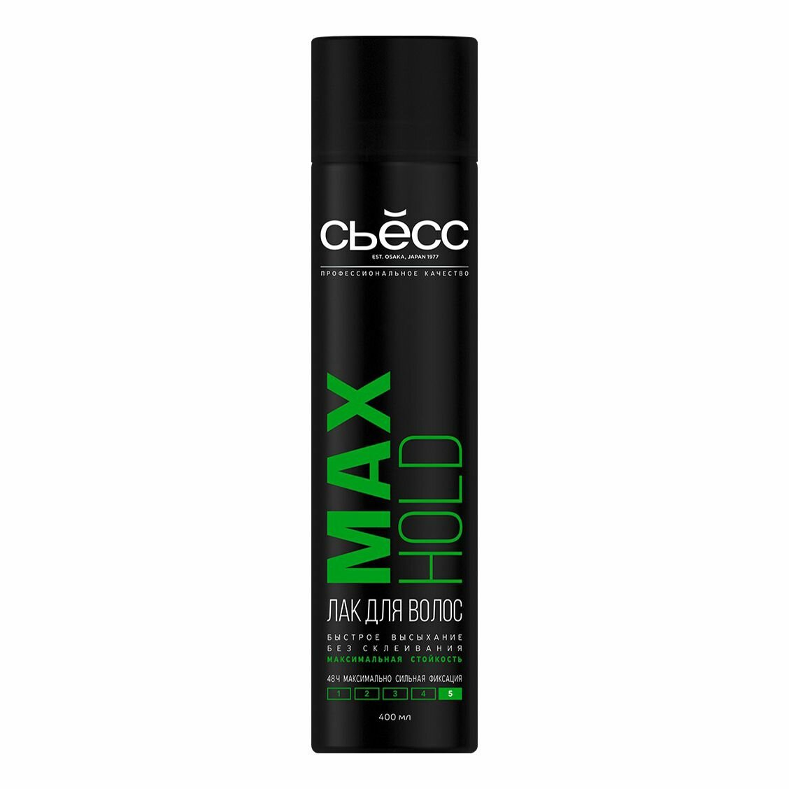 Лак Syoss Max Hold для всех типов волос экстрасильная фиксация 400 мл