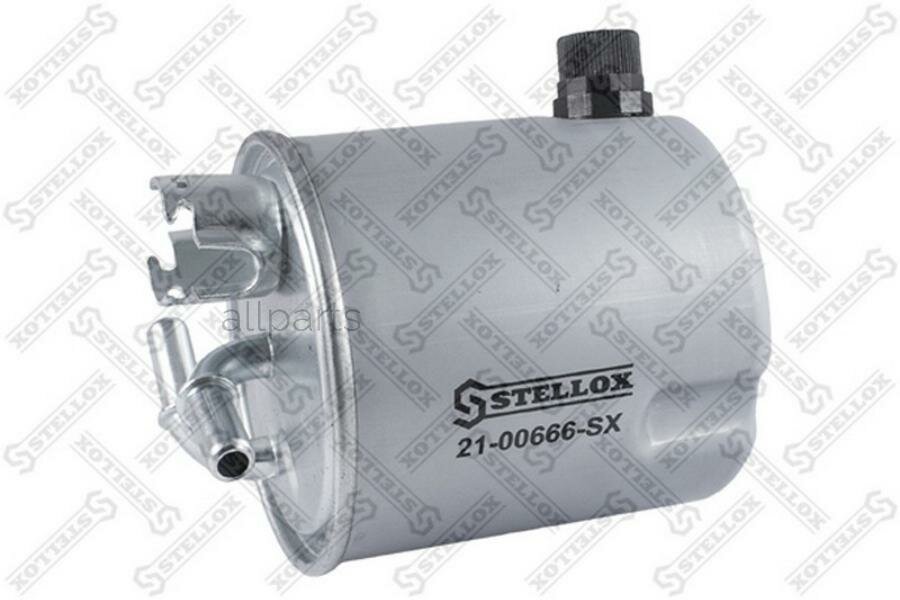 STELLOX 2100666SX фильтр топливный!\ Nissan Qashqai/X-Trail 2.0DCi 07>
