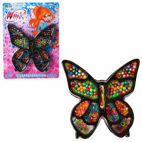 Набор для творчества Студия украшений на блистере WINX 10 видов бусин 501₽