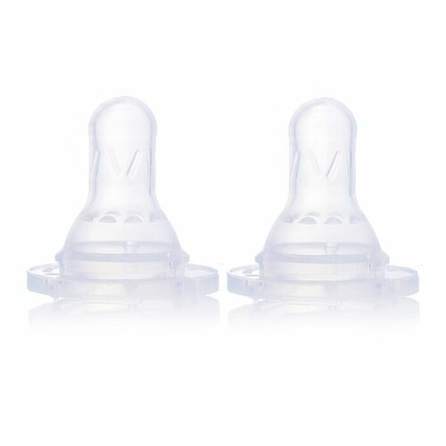 Комплект силиконовых сосок Bool-Bool Baby Baby Flow, узкое горло, размер L (КК2021)